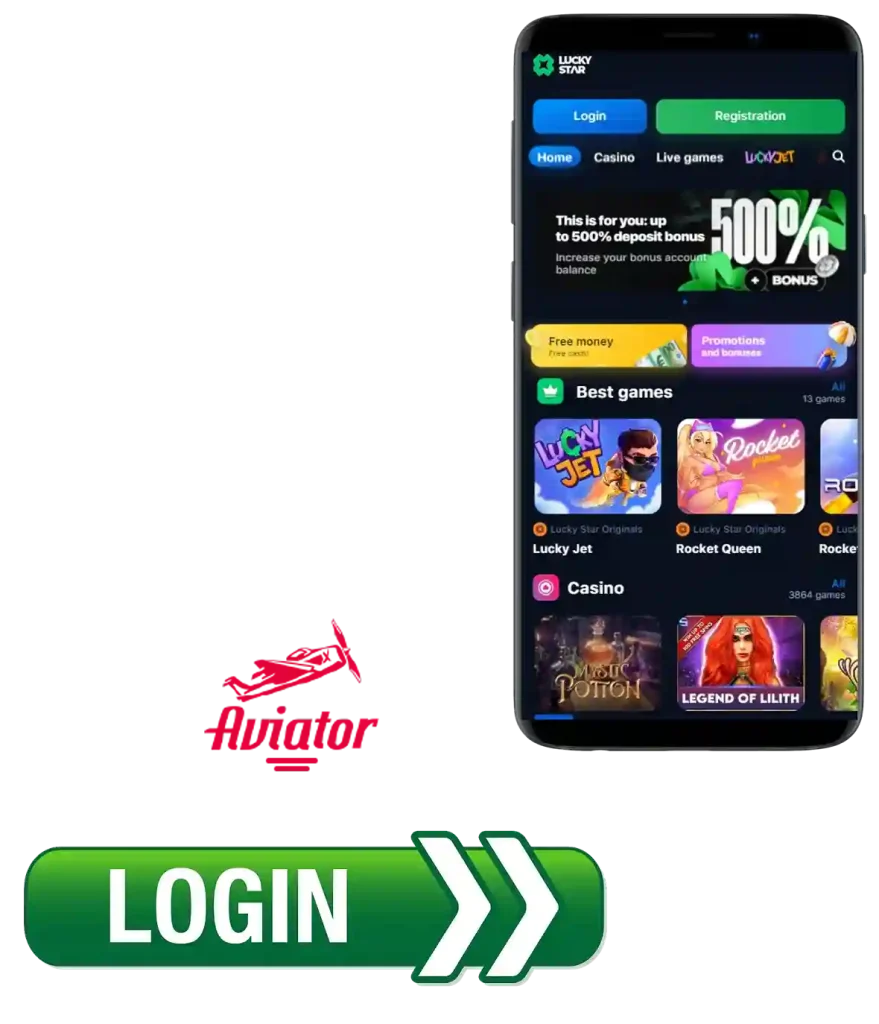 Lucky Star Aviator login
